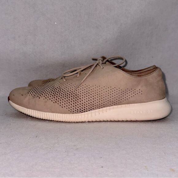 Cole Haan 2.ZeroGrand Stitchlite Wingtip Oxford Women’s Sneakers Tan size 8 - Picture 3 of 9
